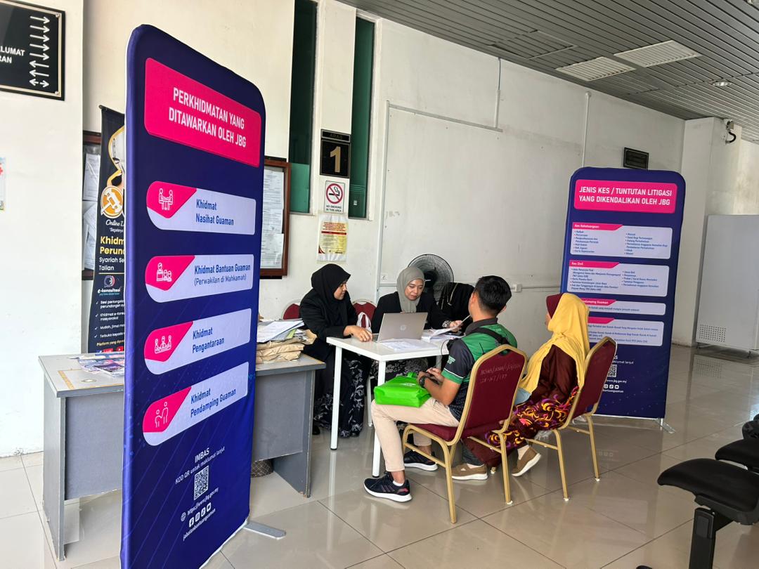 Klinik Guaman dan Khidmat Nasihat Syariah di Mahkamah Syariah Sendayan, Negeri Sembilan